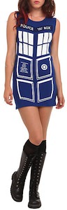 Doctor Who Tardis costume dress
