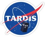 Doctor Who Tardis Space Program Sticker