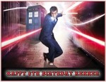 Doctor Who 10th doctor cake topper