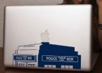 Doctor Who Tardis Top Laptop Decal