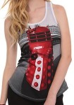Doctor Who classic red Dalek tank top