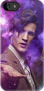 Doctor Who Purple 11th Doctor iPhone Case
