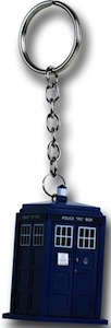 Dr. Who Tardis Rubber Key Chain