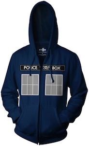 Doctor Who Tardis costume hoodie