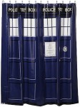 Dr. Who Tardis Shower Curtain