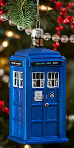 Doctor Who Tardis Christmas Ornament