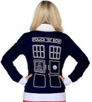 Dr. Who Tardis Union Jack Cardigan