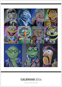 Doctor Who Muppets Calendar