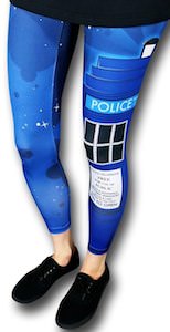 Dr. Who Tardis Galaxy Leggings