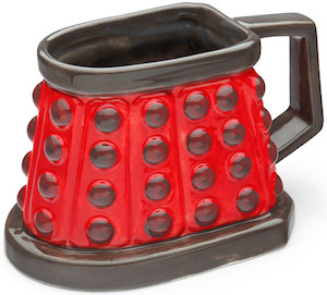 Dr. Who red Dalek Shaped Coffee Mug