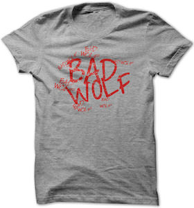Dr. Who Bad Wolf Graffiti T-Shirt