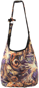 Dr. Who Exploding Tardis Hobo Bag