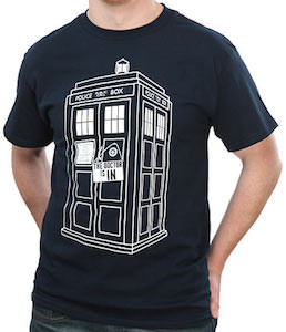 Dr. Who The Doctor Is In T-Shirt