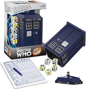 Doctor Who Yahtzee Board Game