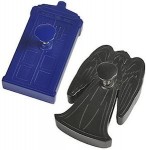 Doctor Who Tardis And Weeping Angel Cookie Cutter Set