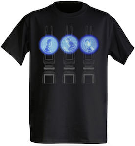 Doctor Who 3 doctors on one t-shirt