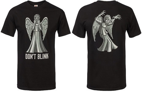 Doctor Who Weeping Angel Don't Blink T-Shirt