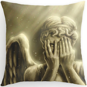 Weeping Angel Pillow Or Pillow Case