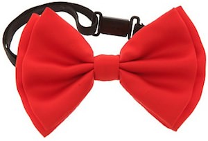 Doctor Who Red Bow Tie