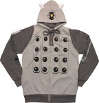 Dr. Who Grey Dalek Costume Hoodie