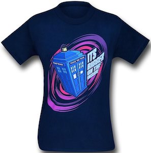 Dr Who Tardis It's Bigger On The Inside T-Shirt