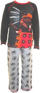 Dr. Who Dalek Kids boys Pajamas For Ages 4 - 12