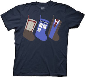 Doctor Who Christmas Stockings T-Shirt
