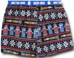 Doctor Who Christmas themed Boxers Shorts