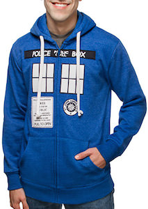 Doctor Who Tardis Costume Hoodie