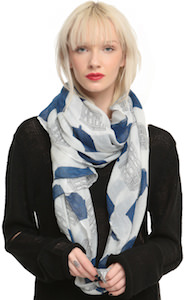 Doctor Who Tardis All Over Women's Scarf