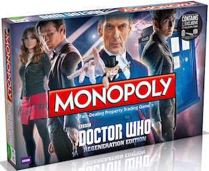 Doctor Who Monopoly Regeneration Edition