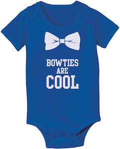 Dr. Who Bow Ties Are Cool Baby Bodysuit