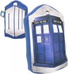 Doctor Who Tardis And Logo Throw Pillow
