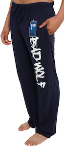 Tardis Bad Wolf Pajama Pants