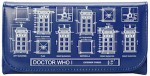 Doctor Who Tardis Blue Print Wallet