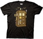 Doctor Who Steampunk Tardis T-Shirt