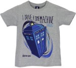 Doctor Who I Drive A Time Machine Tardis Kids T-Shirt