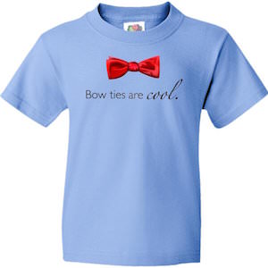 Doctor Who Kids Bow Ties Are Cool T-Shirt