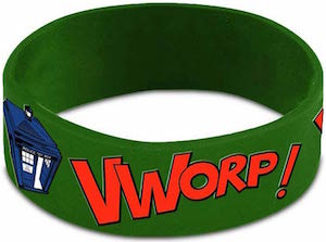 Doctor Who Green Tardis Wristband
