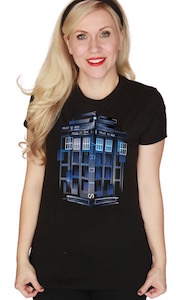 Doctor Who Geometric Tardis Women's T-Shirt