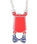 Doctor Who Fez and Bow Tie Necklace