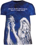 Blue Galaxy Weeping Angel T-Shirt