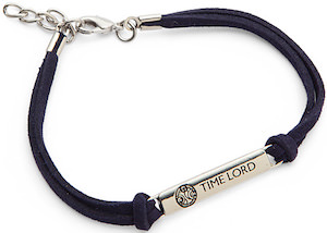 Leather Time Lord Bracelet