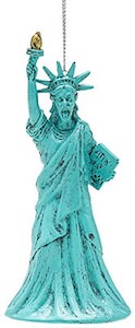 Weeping Angel Statue Of Liberty Ornament