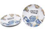 Doctor Who Van Gogh Exploding Tardis Plates