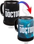 Doctor Who Logo Heat Changing Mug