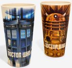 Tardis And Dalek Bamboo Tumblers