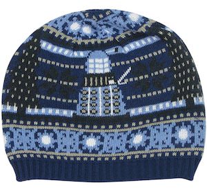 Dalek And Tardis Christmas Beanie Hat