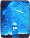 Doctor Who Tardis And The Night Sky Blanket