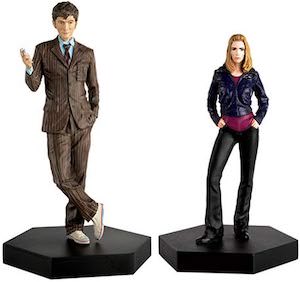 Rose And The 10th Doctor Figurine Set